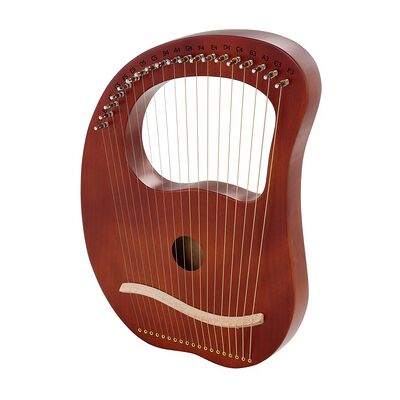 Thomann LH19B Lyre Harp 19 Strings BR Marrón Thomann LH19B Lyre Harp 19 Strings BR Marrón
