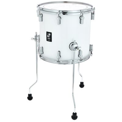 Sonor AQ1 14"x13 Floor Tom White Piano White Sonor AQ1 14"x13 Floor Tom White Piano White