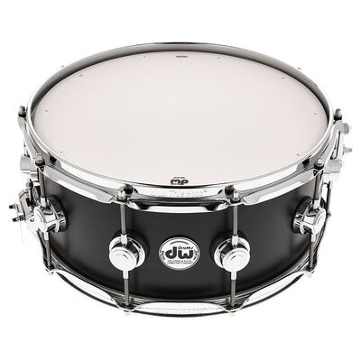 DW Satin Oil 14"x06" Ebony Snare Ébano DW Satin Oil 14"x06" Ebony Snare Ébano