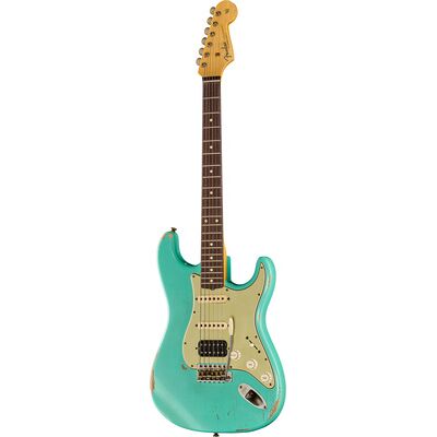 Fender 61 Strat SFG Relic HSS MBAH Sea Foam Green Fender 61 Strat SFG Relic HSS MBAH Sea Foam Green