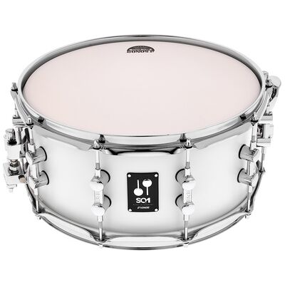 Sonor SQ1 14"x6,5" Snare SP White Satin Pure White Sonor SQ1 14"x6,5" Snare SP White Satin Pure White