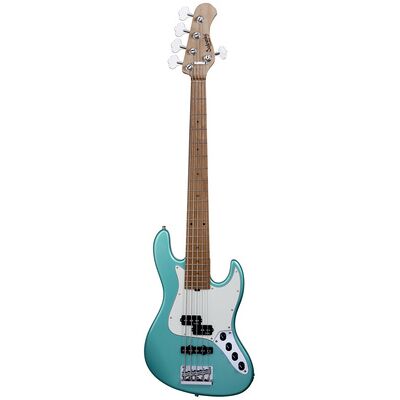 Sadowsky MetroExp 21 Hyb PJ 5 RM SGR Solid Sage Green Metallic de alto brillo Sadowsky MetroExp 21 Hyb PJ 5 RM SGR Solid Sage Green Metallic de alto brillo