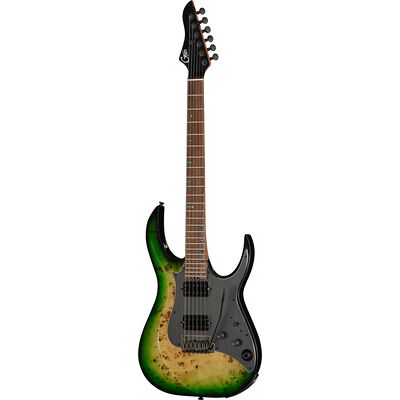 Mooer GTRS Guitars Modern 810 GB Green Burst de alto brillo Mooer GTRS Guitars Modern 810 GB Green Burst de alto brillo