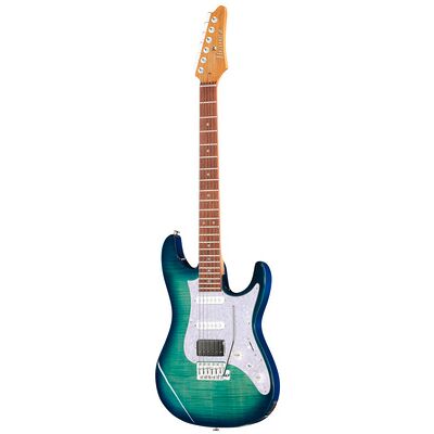 Ibanez AZ22S1F-TXB Trans Turquoise Sunburst Ibanez AZ22S1F-TXB Trans Turquoise Sunburst