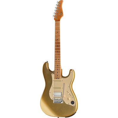 Mooer GTRS Guitar Standard S801 Gold Gold con acabado del mástil mate Mooer GTRS Guitar Standard S801 Gold Gold con acabado del mástil mate
