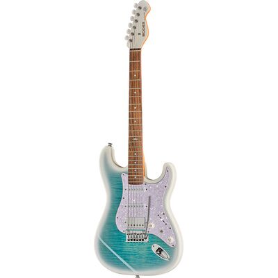 Mooer MSC41 Pro Guitar Dreamy Blue Dreamy Blue de alto brillo Mooer MSC41 Pro Guitar Dreamy Blue Dreamy Blue de alto brillo