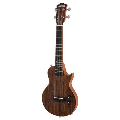 Cascha CUCE110 E-Solidbody Ukulele Natural Cascha CUCE110 E-Solidbody Ukulele Natural