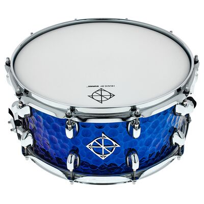 Dixon 14"x6.5" Snare Blue Titanium Blue Titanium Plated Dixon 14"x6.5" Snare Blue Titanium Blue Titanium Plated