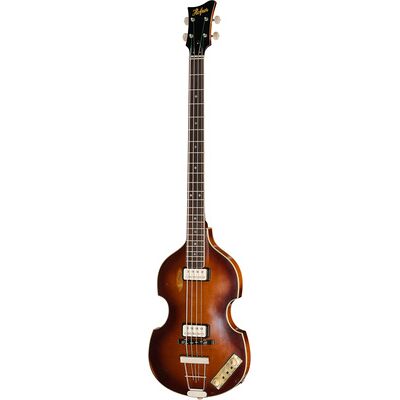 Höfner H500/1-64-RLC-0 Violin Bass Acabado Sunburst envejecido auténtico Höfner H500/1-64-RLC-0 Violin Bass Acabado Sunburst envejecido auténtico