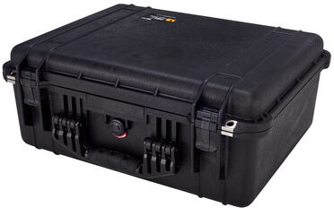 Peli 1550 Foam Black Negro