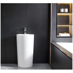 Shower & Design Lavabo de pie cilíndrico TOTAM