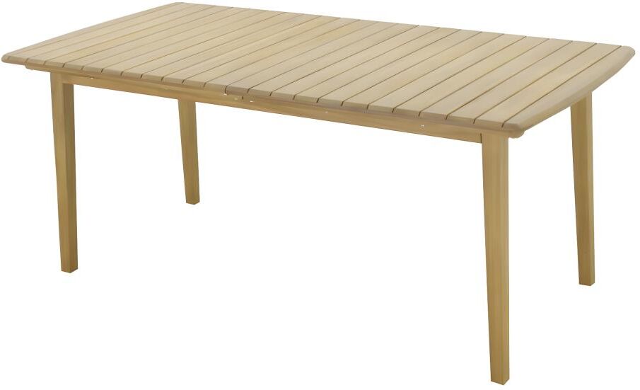 MYLIA Mesa de comedor de jardín extensible de acacia con extensión - Ancho 180/240 cm - NEMBY