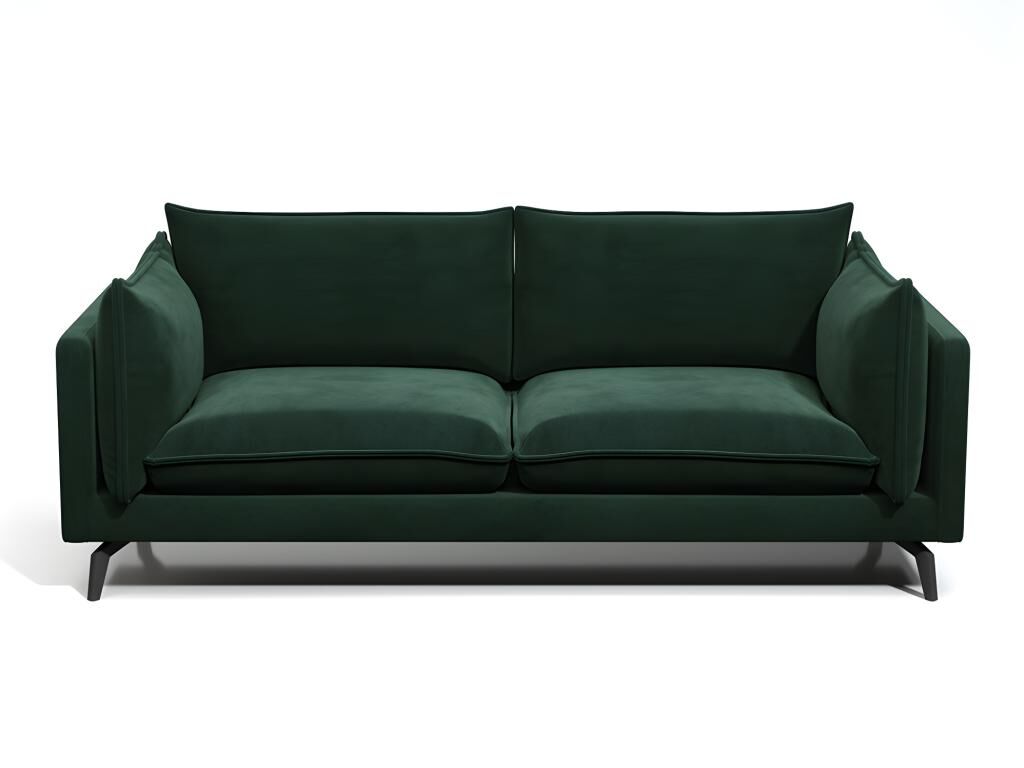 Sofá de 3 plazas KESTREL de terciopelo - Verde de Pascal Morabito