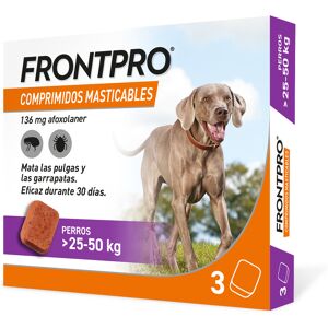 Frontpro 2x3uds  antiparasitario para perros de 25-50kg