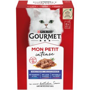 Gourmet 48x50g  Mon Petit Selección de Pescados para gatos