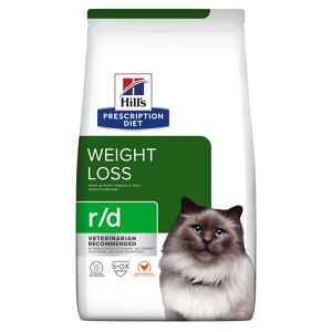 3x3kg Hill's r/d Prescription Diet pienso para gatos