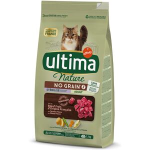 Affinity Ultima 4x1,1kg No Grain Sterilized buey Ultima Nature pienso para gatos