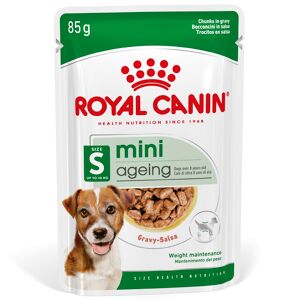 24x85g Mini Ageing 12 + Royal Canin en salsa comida húmeda para perros