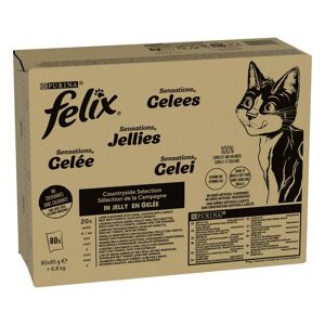 Felix 80x85g Sensations Countryside  Fantastic para gatos