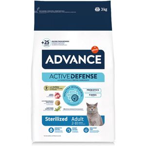 Affinity Advance 2x3kg Sterilized Adult pavo Advance pienso para gatos