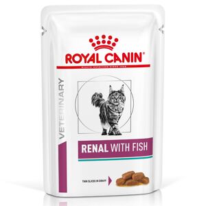 24x85g Renal pescado Royal Canin Veterinary comida húmeda para gatos