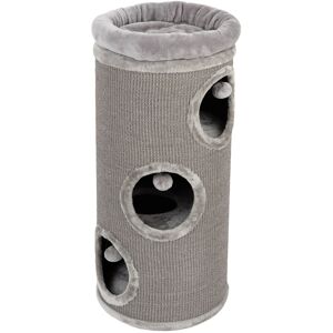 zooplus Exclusive Rascador barril Diogenes L para gatos - Gris