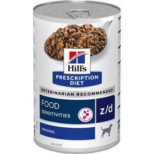 24x370g Food Sensitivities Hill's z/d Prescription Diet latas para perros