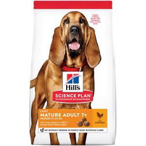 Hill's 2,5kg Mature Adult 7+ Medium Light pollo  pienso para perros