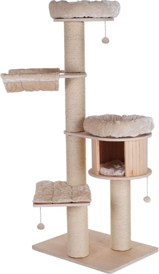 Natural Paradise Rascador  Magnolia XL Plus para gatos - Crema