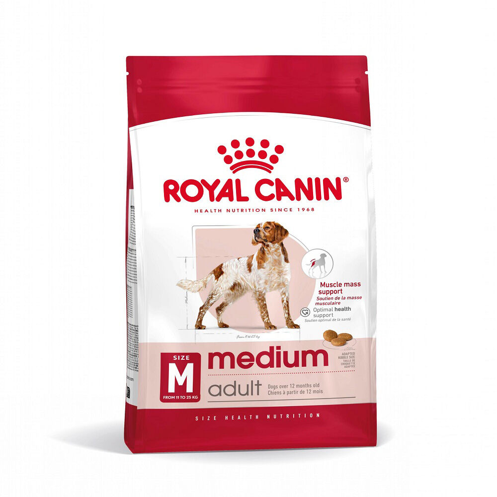 15kg Medium Adult Ave Cerdo Royal Canin pienso para perros