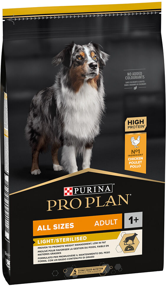 Pro Plan 7kg Adult Light Sterilised  OptiWeight pollo pienso para perros