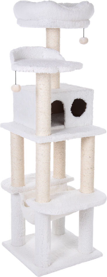 zooplus Exclusive Rascador La Digue III para gatos - Blanco