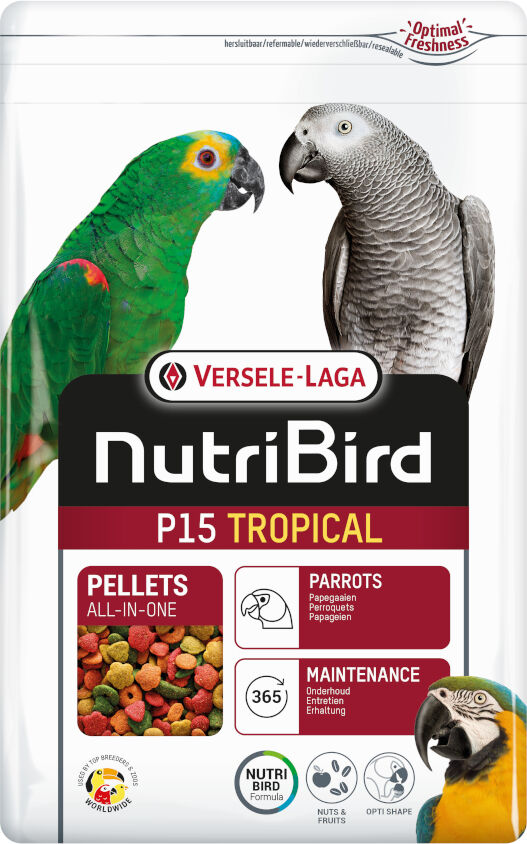 Versele Laga 2x10kg  Nutribird P15 Tropical Versele-Laga comida para loros