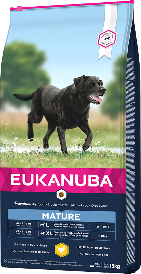 Eukanuba 15kg Thriving Mature razas grandes  pienso para perros