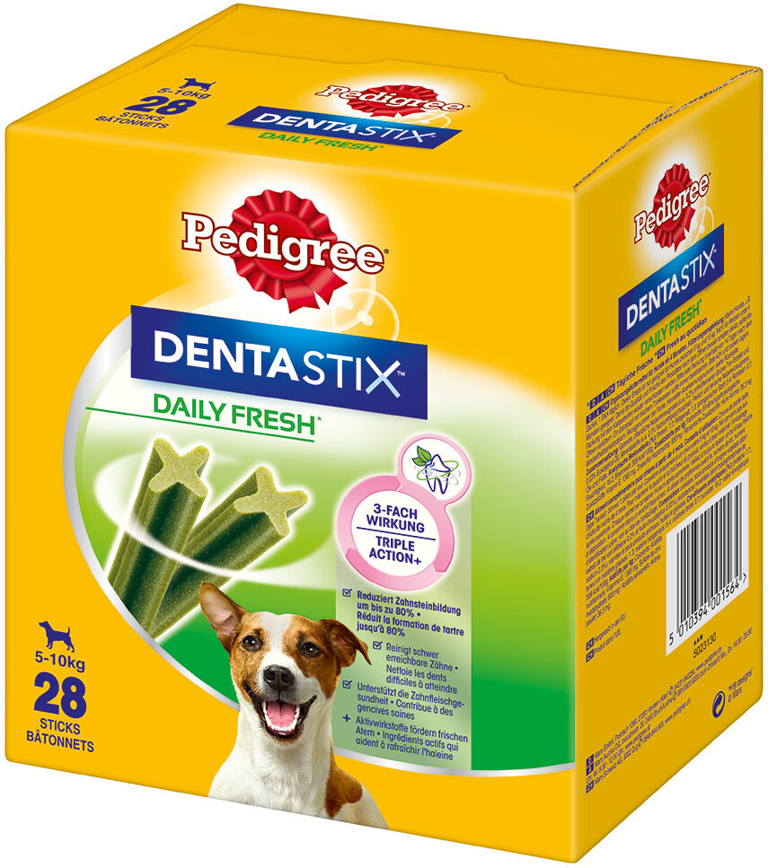 Pedigree 112uds Dentastix Fresh Small  snacks para perros pequeños