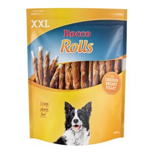 Rocco 1kg Rolls pollo  snacks para perros