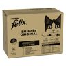Felix 120x85g Vacuno y pollo  comida húmeda para gatos