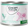 Concept for Life VET 12x200g erinary Diet Hypoallergenic Caballo gatos