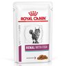 12x85g Renal pescado Royal Canin Veterinary comida húmeda para gatos