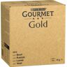 Gourmet 96x85g Mousse  Gold pack mixto: buey, conejo, cordero y ternera