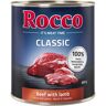 Rocco 6x800g Classic vacuno y cordero  comida húmeda para perros