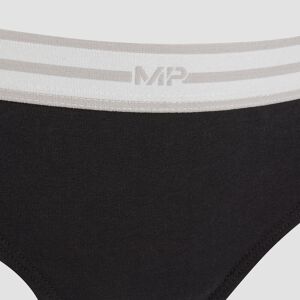MP Women's Thong -stringit - Musta (2 kpl:n pakkaus) - XXS