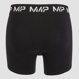 MP Men's Boxers -bokserit - Musta (3 kpl:n pakkaus) - M