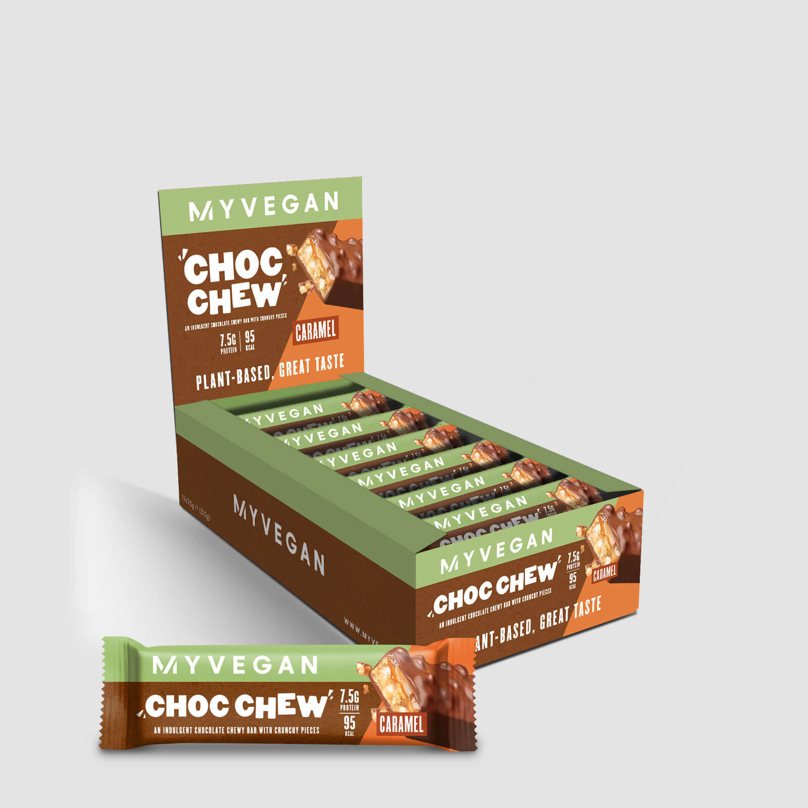 Myvegan Choc Chew - Caramel