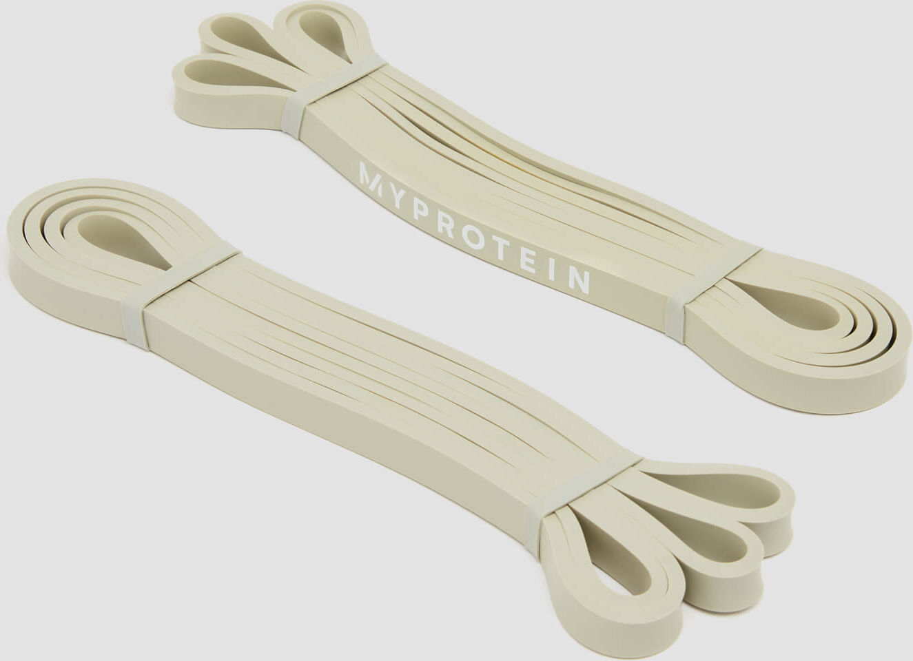 Myprotein Resistance Bands Pair (2-16kg) - Light Grey Myprotein Resistance Bands Pair (2-16kg) - Light Grey
