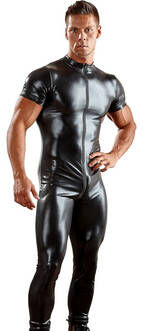Svenjoyment Miesten Kokohaalari Kiiltävä jumpsuit Svenjoyment Miesten Kokohaalari Kiiltävä jumpsuit