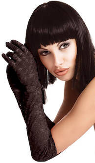 Chilirose Lingerie GloriaLace Chilirose Mustat Käsineet Kaunista pitsiä Chilirose Lingerie GloriaLace Chilirose Mustat Käsineet Kaunista pitsiä