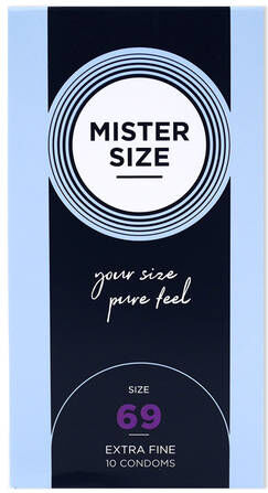 Mister Size Pure Feel MisterSize 69 Kondomit Erittäin ohuet, 10kpl Mister Size Pure Feel MisterSize 69 Kondomit Erittäin ohuet, 10kpl