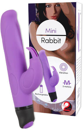 You2Toys Mini Rabbit Vibraattori Pieni pupusauva You2Toys Mini Rabbit Vibraattori Pieni pupusauva
