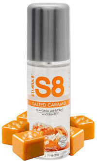 Stimul 8 S8 Liukuvoide Suolainen Kinuski 125ml Herkullinen makuliukuvoide Stimul 8 S8 Liukuvoide Suolainen Kinuski 125ml Herkullinen makuliukuvoide